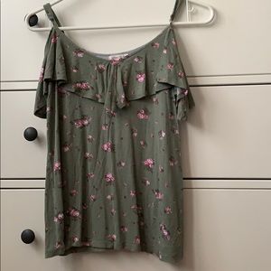 Flowy Floral Tank Top